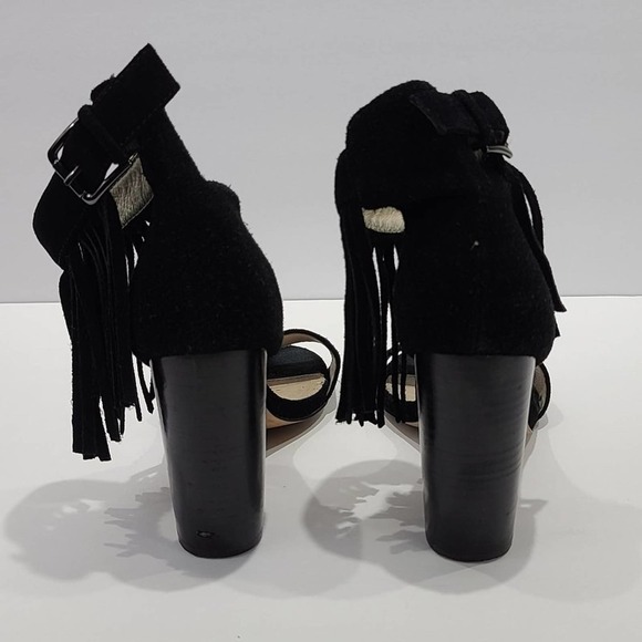 House of Harlow 1960 Mason fringed Heel sandal - Picture 7 of 16